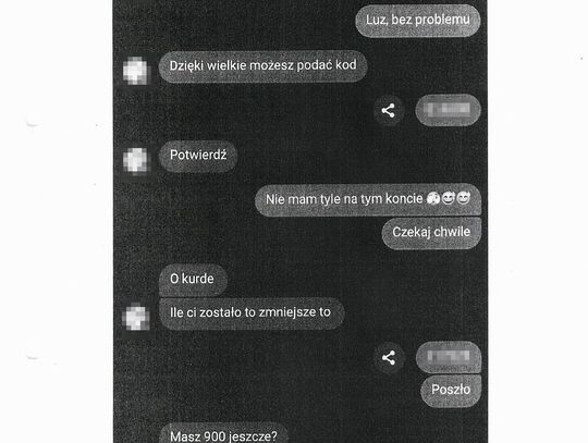 Uwierzył, że pisze do niego znajomy i dał mu kody blik. Po drugiej stronie był oszust, który przejął profil