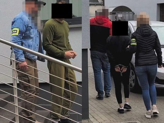 Uwzięli się na 44-latka. Bili go, przetrzymywali i wynieśli z mieszkania wartościowe rzeczy. Zatrzymano trzech mężczyzn i kobietę