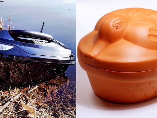 Wędkarz padł ofiarą perfidnego oszustwa. Zamówił łódź zanętową, w paczce znalazł garnek-kaczkę