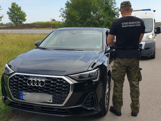 Węgier ukradł nowe audi w Niemczech, wpadł na terenie Polski