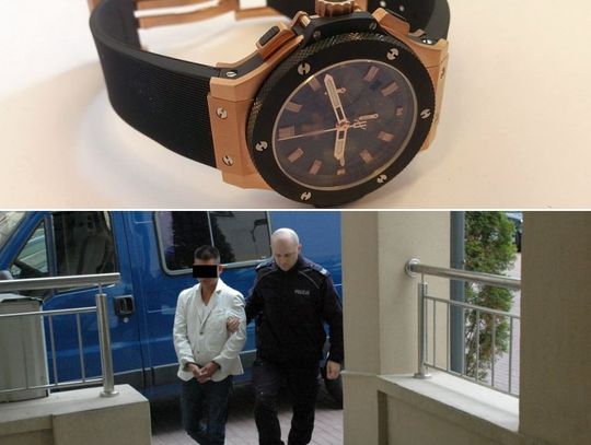 Wietnamczyk chciał podmienić wart 30 tysięcy euro zegarek. Prawie mu się udało...