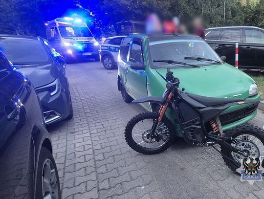 Wjechał pod zakaz i zderzył się czołowo z dostawcą jedzenia. 31-latek był po alkoholu