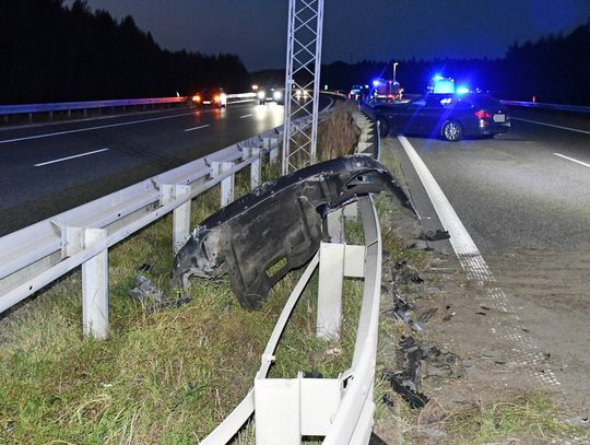 Wjechał w inne auto, zostawił kumpli w aucie i uciekł. Tłumaczył, że i tak był najtrzeźwiejszy