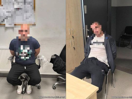 Włamywacze poszli na robotę, ale to nie był ich szczęśliwy dzień. Zostali złapani na gorącym uczynku