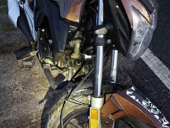 Wstawił do motoroweru silnik z motocykla. Wpadł, gdy jechał szybciej niż to możliwe