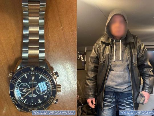 Wszedł do jubilera i ukradł zegarek za 100 tysięcy. Nikt niczego nie zauważył