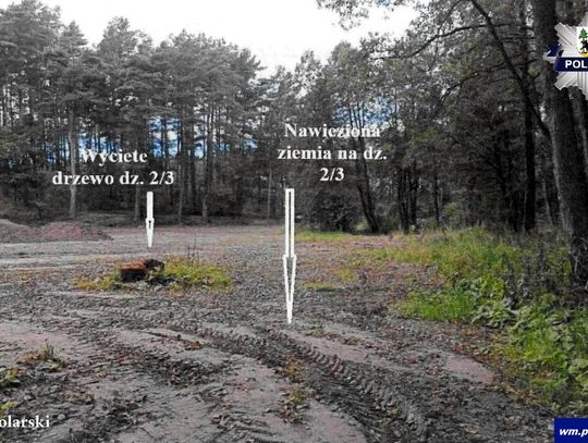 Wszedł za linię jeziora z ciężkim sprzętem i zaczął ją sobie urządzać. Kara 20 tysięcy