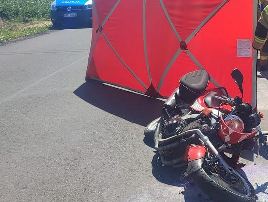 Wymusił pierwszeństwo i doprowadził do tragedii. Motocyklista zginął w wypadku