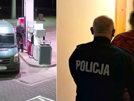 Wynajął busa, zmienił blachy i pojechał kraść paliwo. Wpadł po opublikowaniu wizerunku w internecie