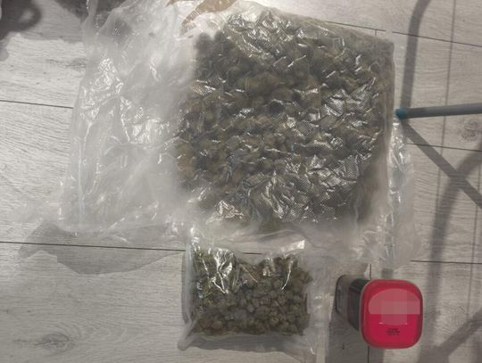 Zaczęło się od informacji operacyjnej. Policjanci znaleźli prawie 750 gramów marihuany