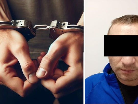 Zagroził ekspedientce, że zastrzeli ją, jeśli nie dostanie kasy. Poszukiwany 35-latek zatrzymany