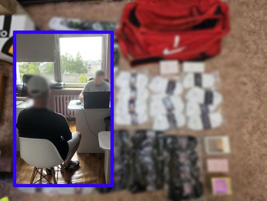 Zainwestował w podrabiane skarpetki, ale biznes nie wyszedł. Mężczyznę namierzyła policja
