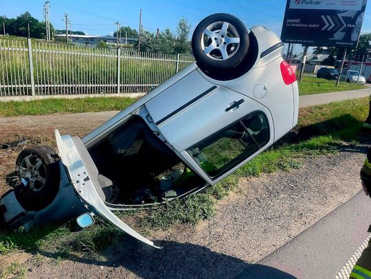 Zajechał drogę volkswagenowi i zmusił go do ucieczki do rowu. Sprawca ukarany surowym mandatem