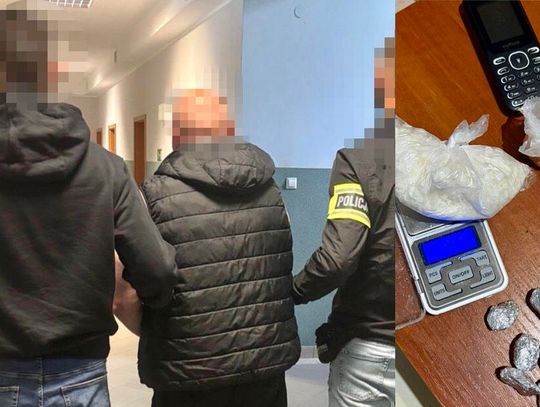 Zamiast siedzieć z wnukami, bawił się dragami. 61-latek miał w pokoju różne narkotyki
