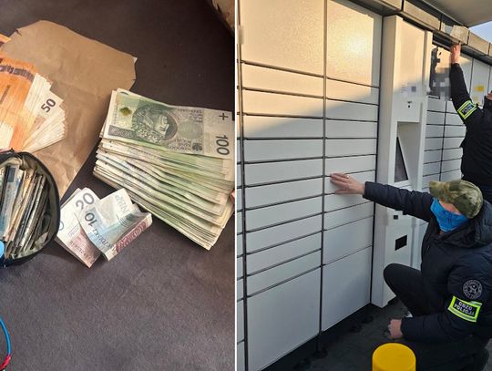 Zasadzka policji przy paczkomacie. Diler wysyłał nimi narkotyki do klientów. WIDEO