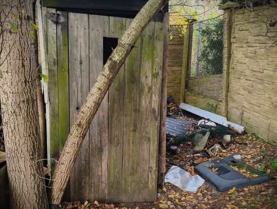 Zaskakujące odkrycie w... wychodku. 25-latek urządził w nim składzik marihuany