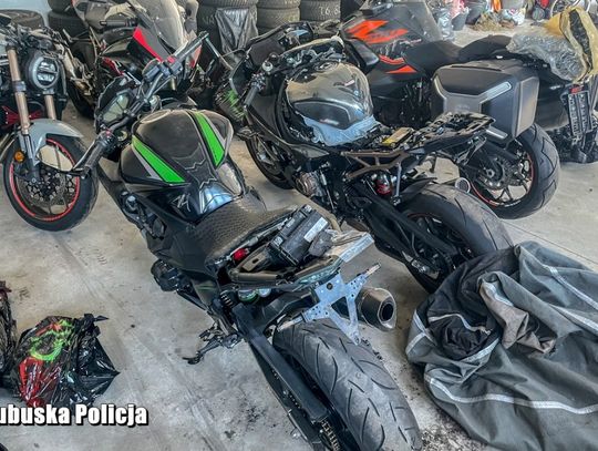 Zatrzymani paserzy mieli kradzione motocykle warte ćwierć miliona [ZDJĘCIA]