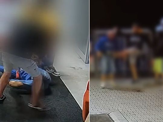 Zatrzymani sprawcy brutalnych pobić. Wyciągnęli mężczyznę ze sklepu i kopali aż przestał się ruszać