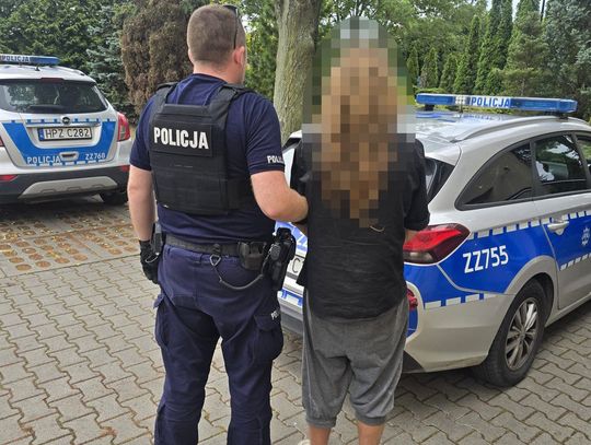 Zatrzymanie na budowie. 31-latek wybił okno, żeby zemścić się na rodzinie swojej byłej dziewczyny