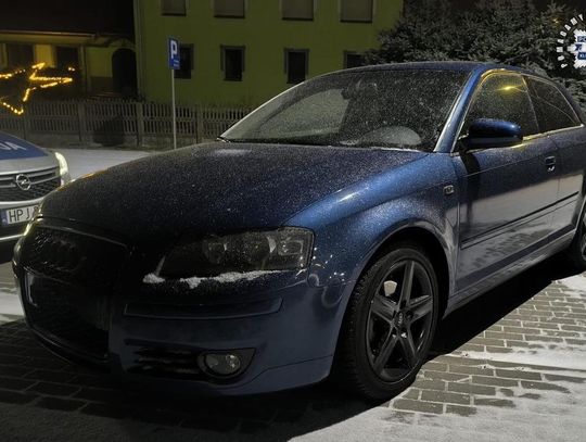 Zlany potem za kierownicą audi. Policjanci znaleźli narkotyki w aucie i mieszkaniu 40-latka