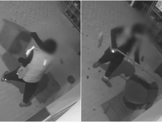 Złodziej nieudacznik próbował włamać się do sklepu, ale tylko uszkodził drzwi i okna. Teraz grozi mu 5 lat