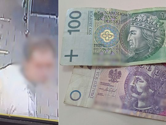 Znalazł portfel i wyciągnął z niego 120 złotych. Zamiast zyskać zapłaci 500 złotych mandatu