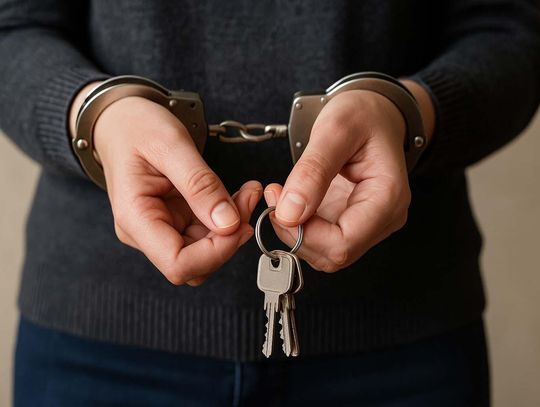 Znalazła klucze do mieszkania sąsiadki i wchodziła, gdy jej nie było. Wpadła dopiero, gdy syn zamontował kamerę