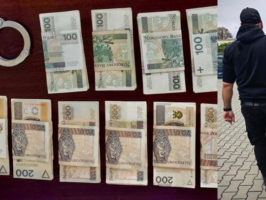 Zostawił przed klubem kamizelkę z ponad 20 tysiącami złotych. 50-latek założył ją i odszedł