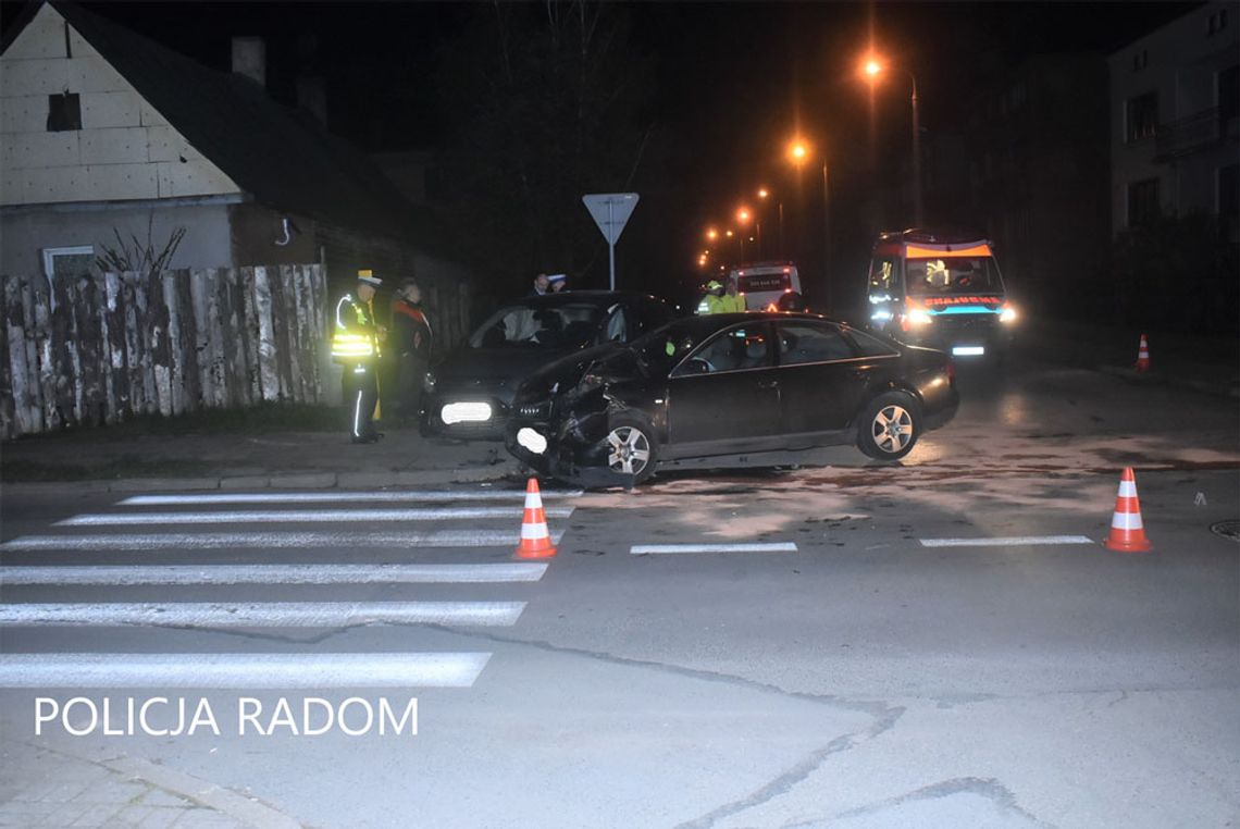 14-latek wymusił na skrzyżowaniu i rozbił audika. Prowadzić dał mu 17-latek z zakazem