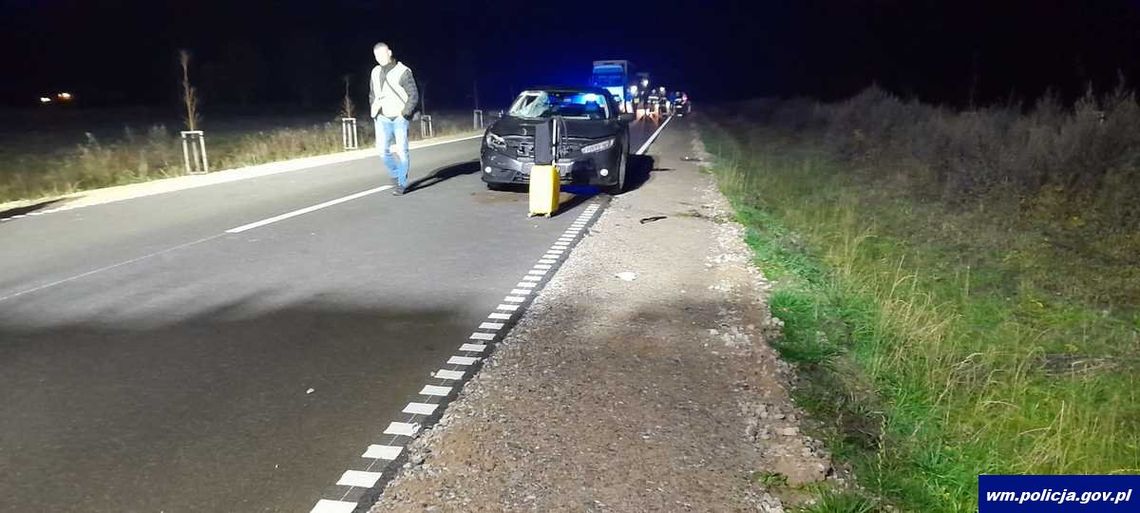 14-latka kręciła Tik Toki na drodze wojewódzkiej. Wjechała prosto pod nadjeżdżający samochód