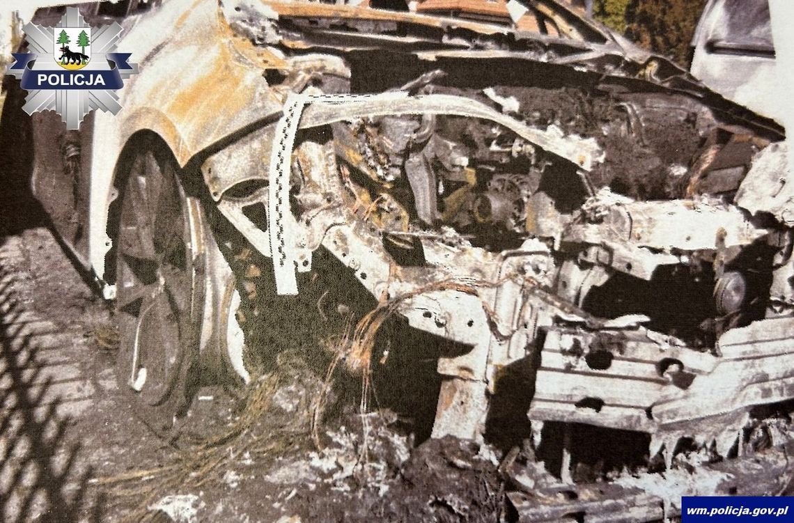 15-latek podpalił auto na zlecenie dorosłych znajomych. Dali mu za to 1500 złotych