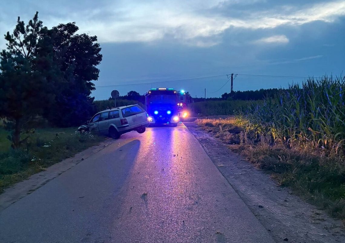 15-latek za kierownicą Volkswagena. Zderzył się z Porsche, pasażerowie uciekli