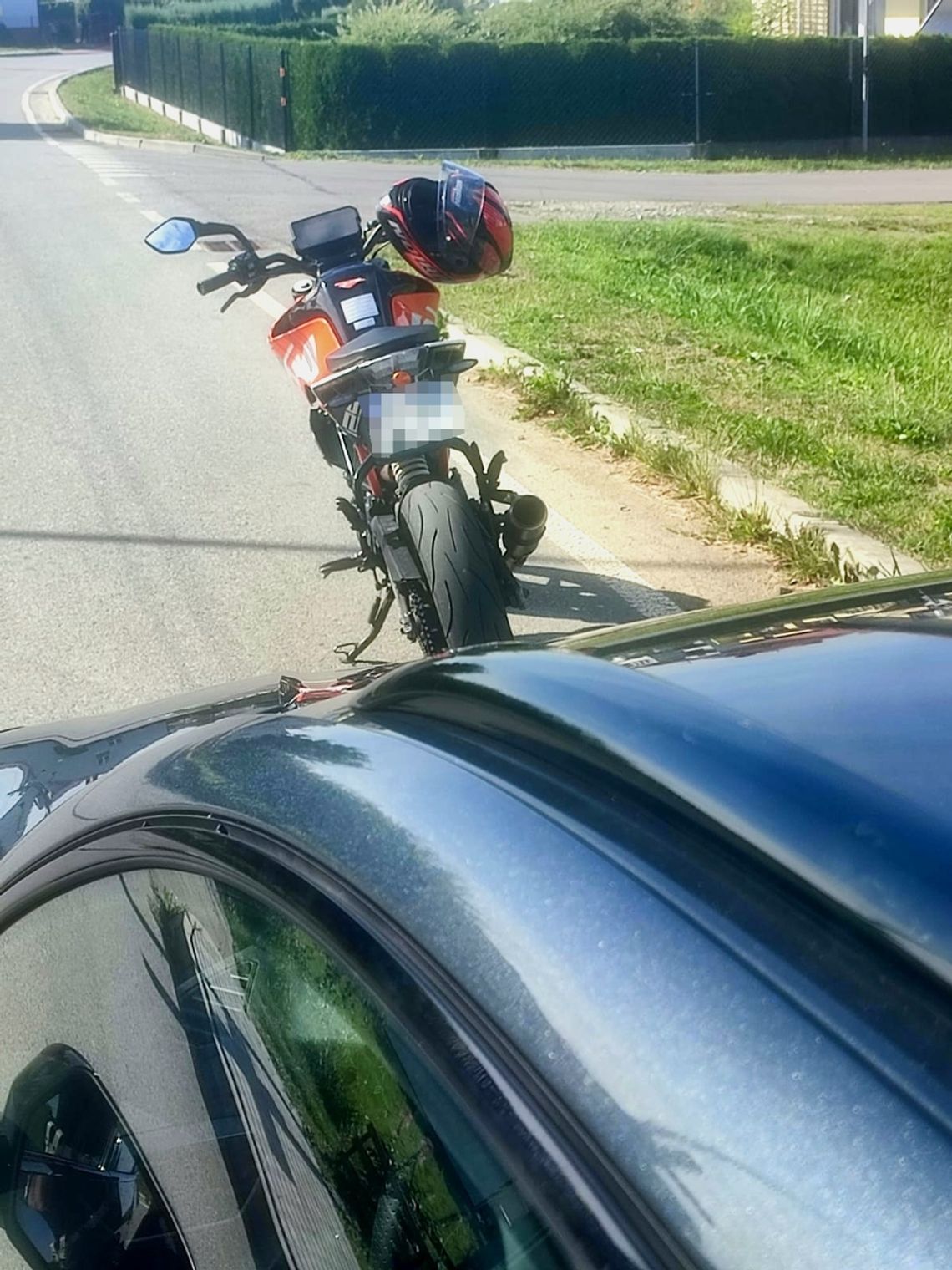 16-latek kierował motocyklem pod wpływem marihuany. Policjanci zatrzymali mu prawo jazdy