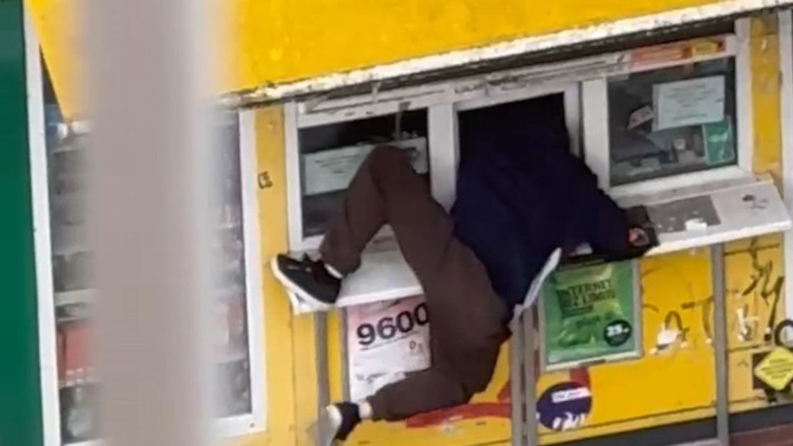 16-latka nagrała z okna włamywacza. Przekazała wideo policjantom, a ci zatrzymali mężczyznę. WIDEO