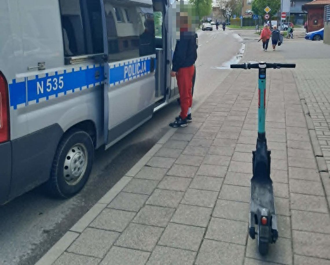 17-latek miał 1,5 promila i jechał hulajnogą z dziewczyną. Teraz musi skombinować 3100 zł