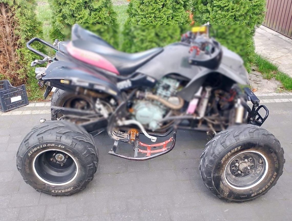 17-latek poważnie ranny po wypadku na quadzie. Jechał bez kasku i kilka razy koziołkował