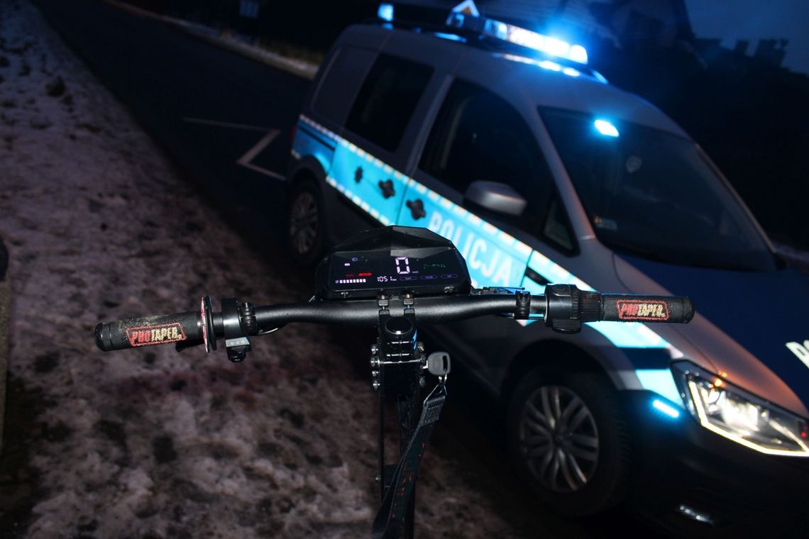 18-latek ciężko ranny po wypadku na hulajnodze elektrycznej. Lądował śmigłowiec LPR