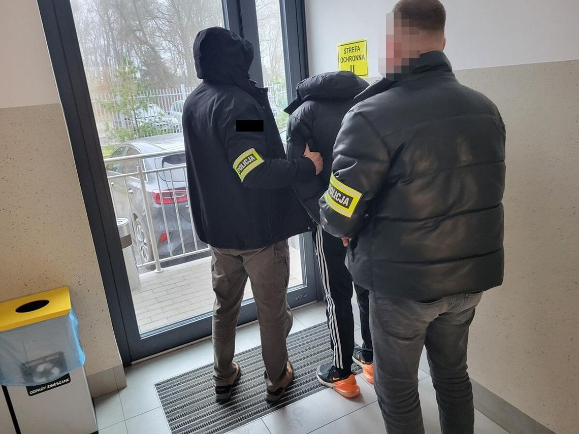 18-latek zatrzymany za handel narkotykami. Towar chował w reklamówkach na terenie ogrodu