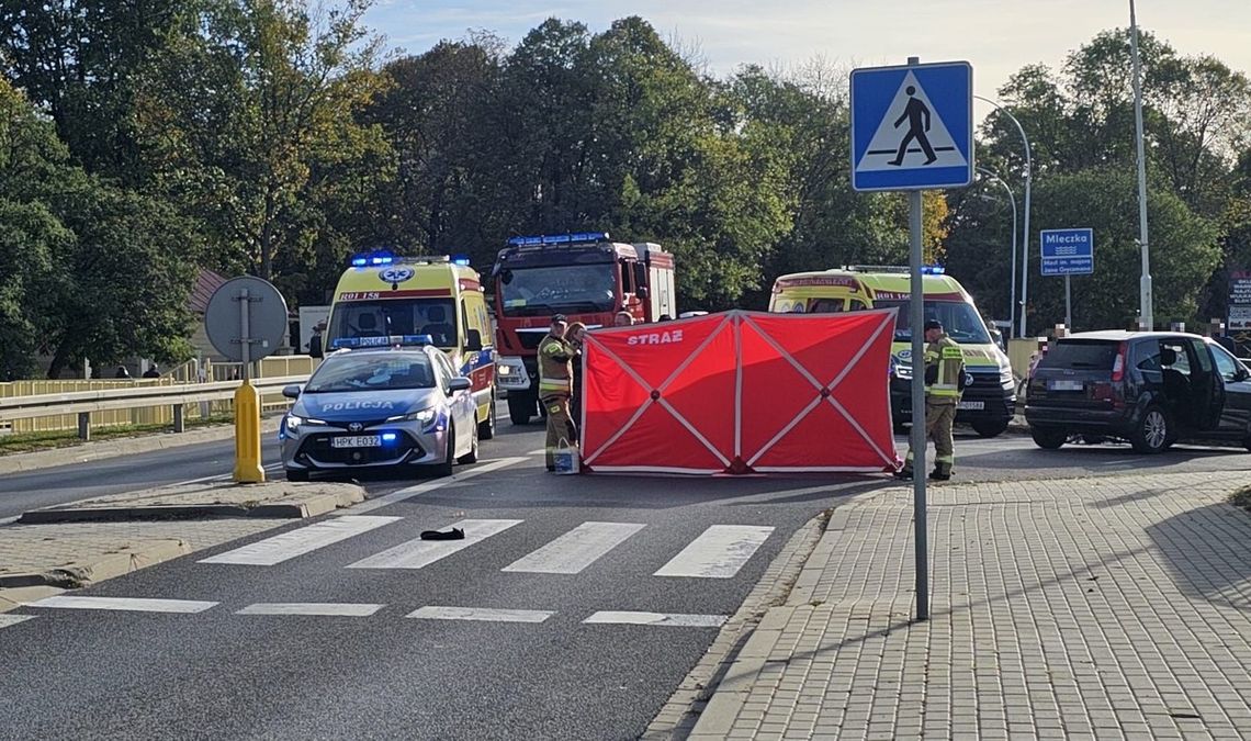 18-letni kierowca wjechał w ojca z dwójką dzieci na pasach. Zginął 6-letni chłopiec