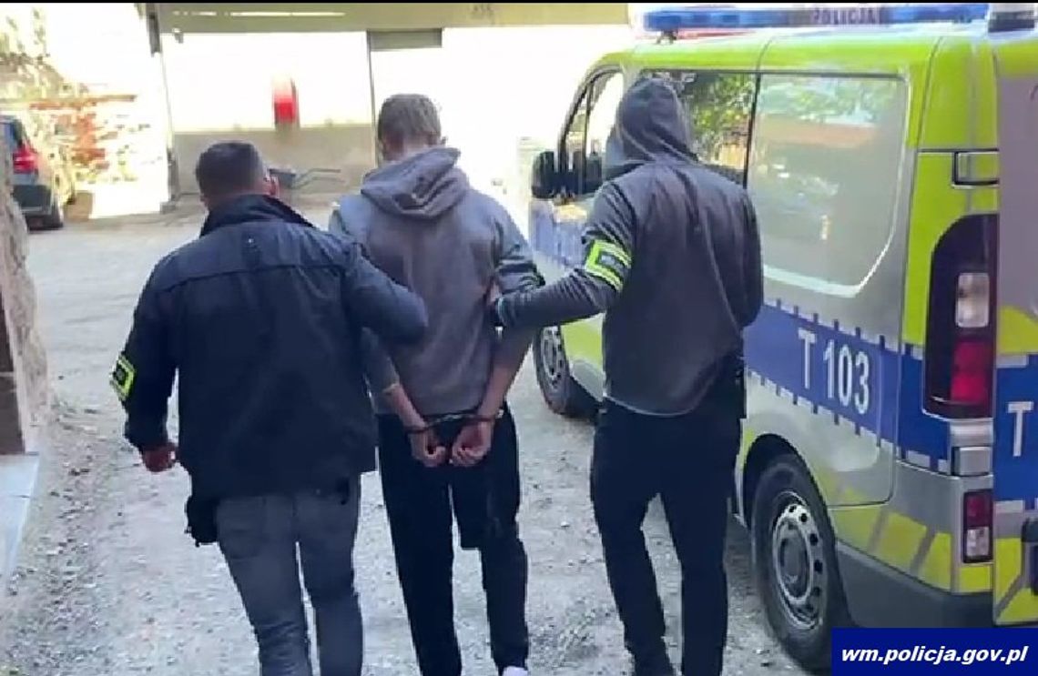 19-latek sprawcą brutalnego rozboju. Pobił znajomego na ulicy, został tymczasowo aresztowany