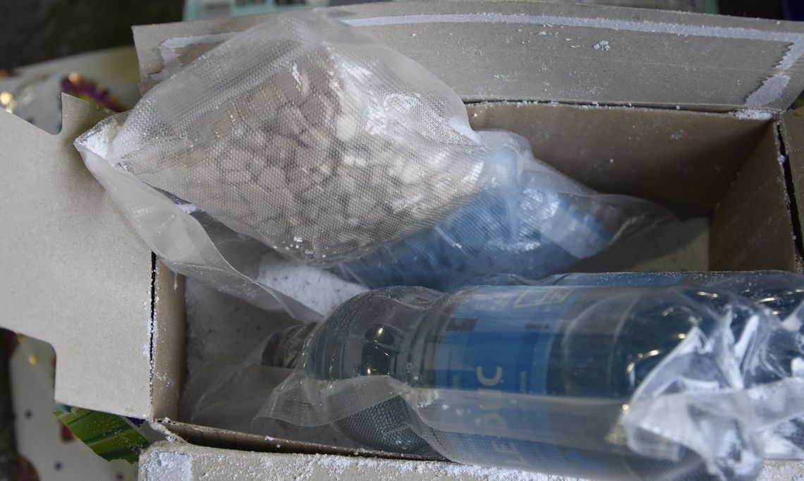 19-latek zatrzymany za przemyt 15 kg heroiny i amfetaminy. Narkotyki przyszły do niego w paczce z Holandii