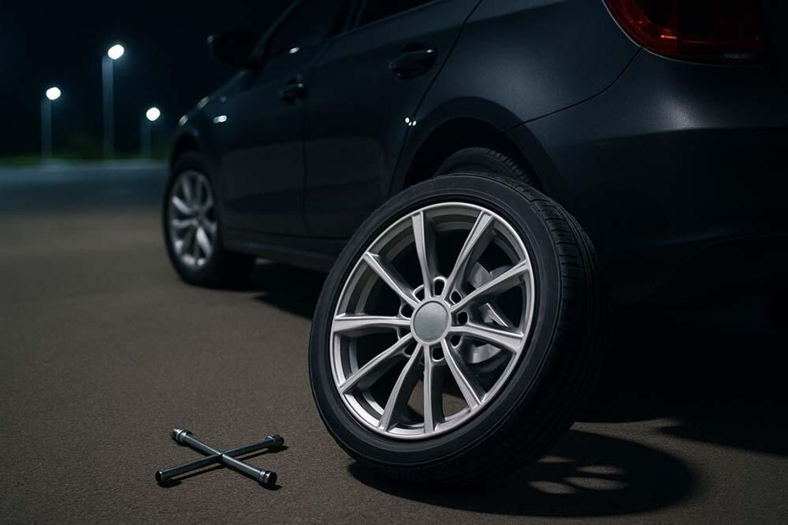 19-latka kradła z chłopakiem koła samochodowe. Potem sprzedawali je wulkanizatorowi