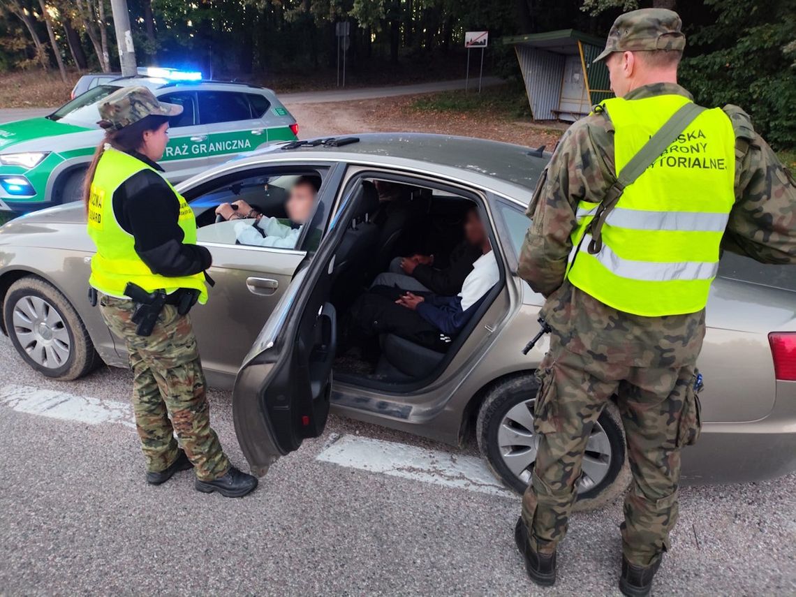 19-letni Ukrainiec i 26-letni Polak zatrzymani za szmuglowanie nielegalnych imigrantów