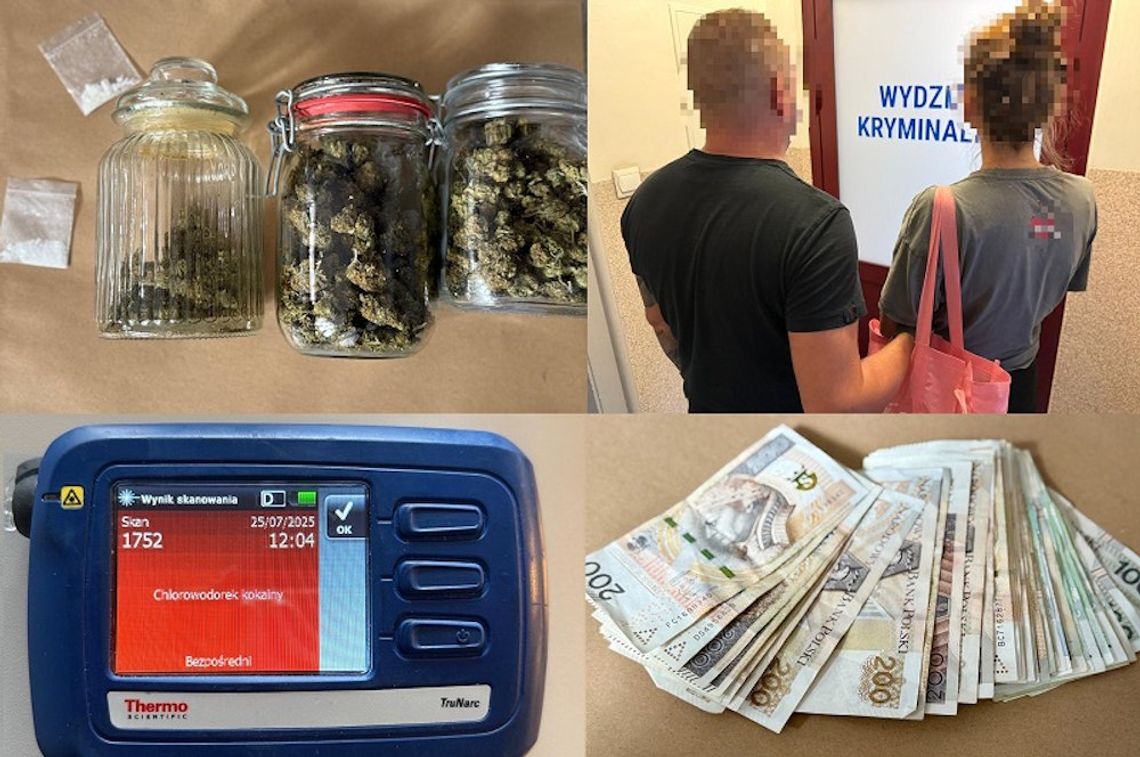 25-latka zatrzymana za posiadanie narkotyków. Młodej kobiecie grozi nawet 10 lat więzienia