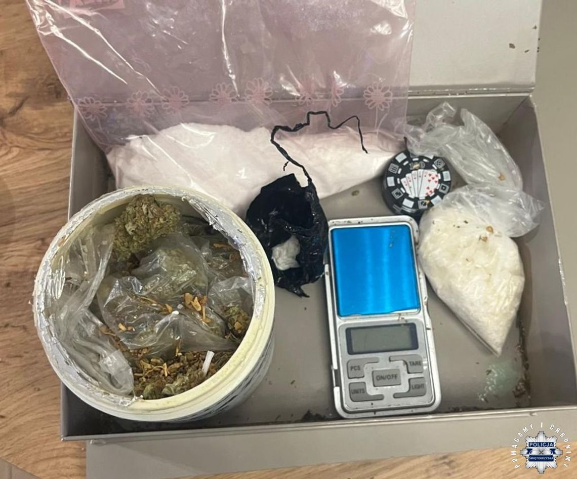 26-latek zatrzymany za posiadanie narkotyków. Mężczyzna najbliższe dwa miesiące spędzi w areszcie