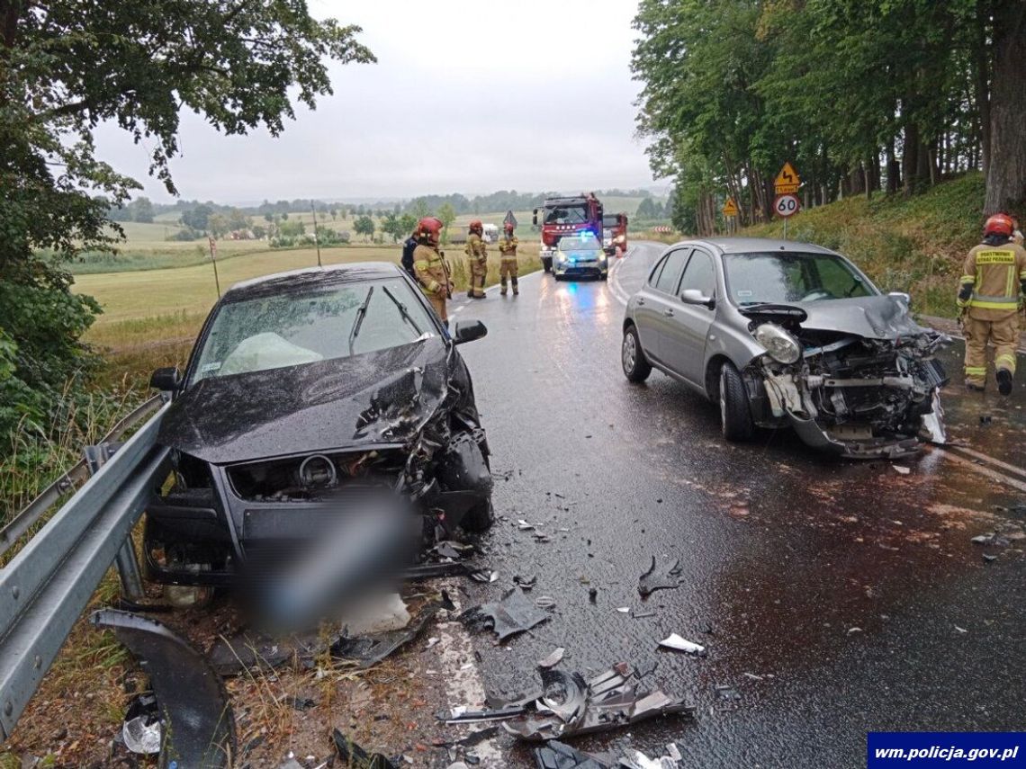 28-latka pokonana przez prędkość i zakręt. Wyrzuciło ją na lewy pas prosto na czołówkę