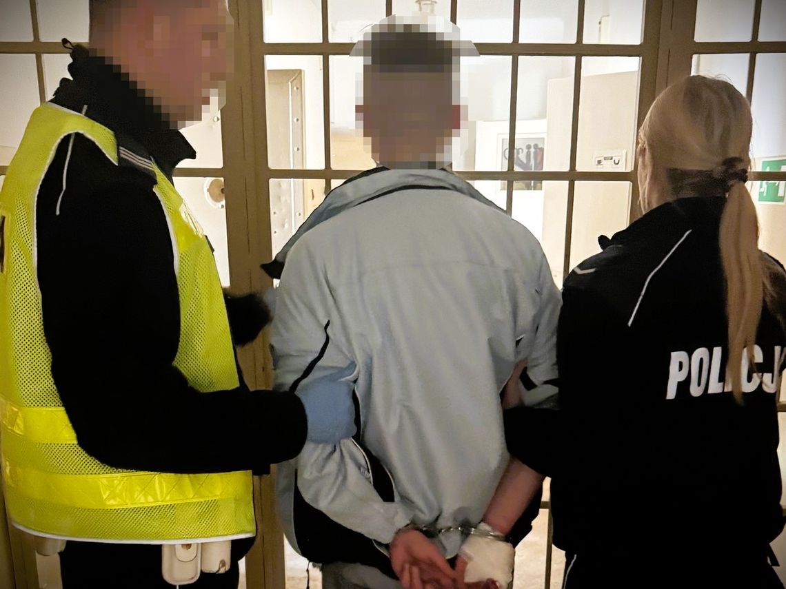 29-latek aresztowany za serię agresywnych napaści. Mężczyzna usłyszał aż dziewięć zarzutów