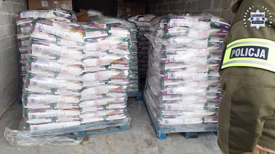 30-latek sprzedawał tanie środki chemiczne jako markowe produkty. Miał towar za ponad pół miliona