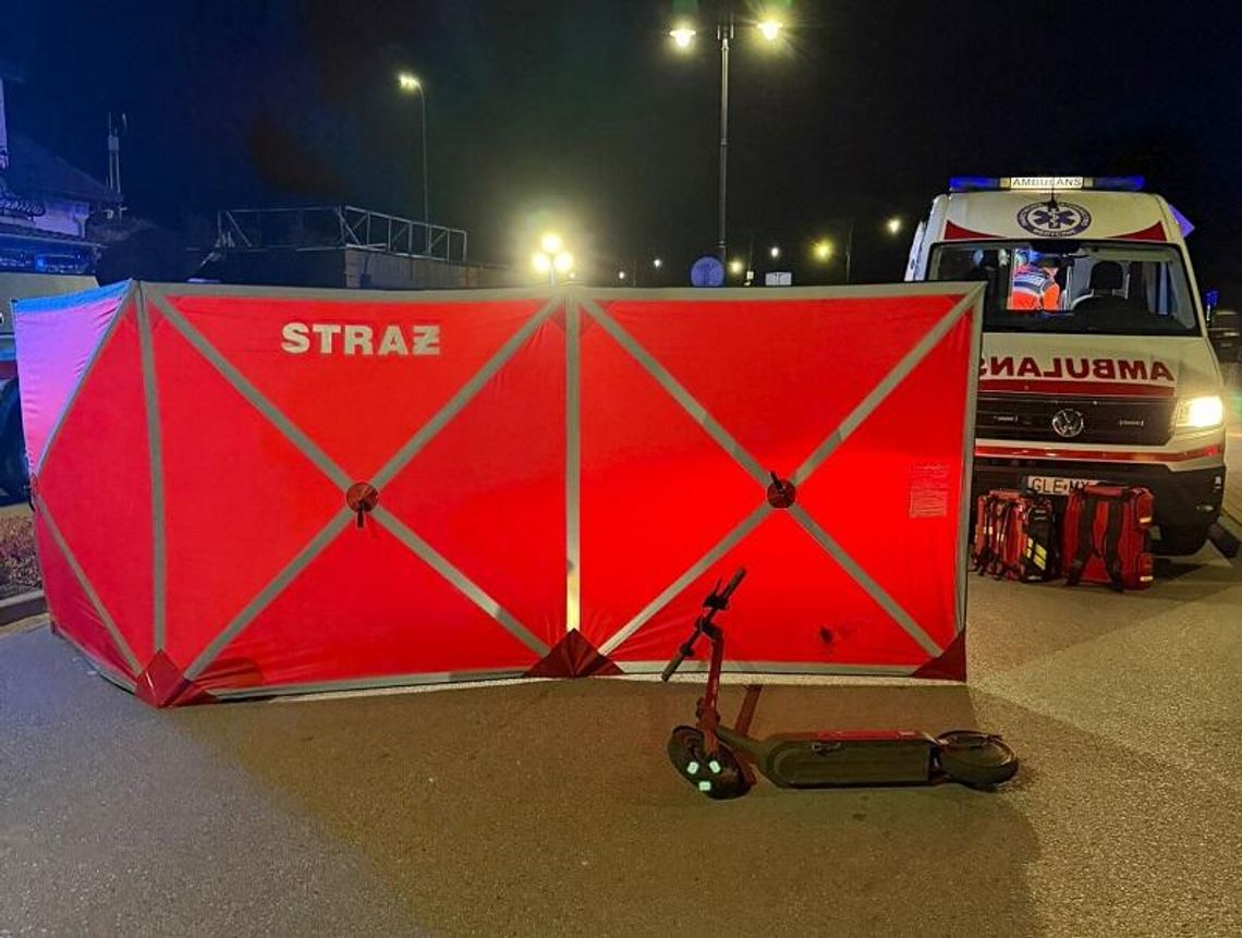 31-latek przewrócił się na hulajnodze i uderzył głową o asfalt. W ciężkim stanie trafił do szpitala 31-latek przewrócił się na hulajnodze i uderzył głową o asfalt. W ciężkim stanie trafił do szpitala