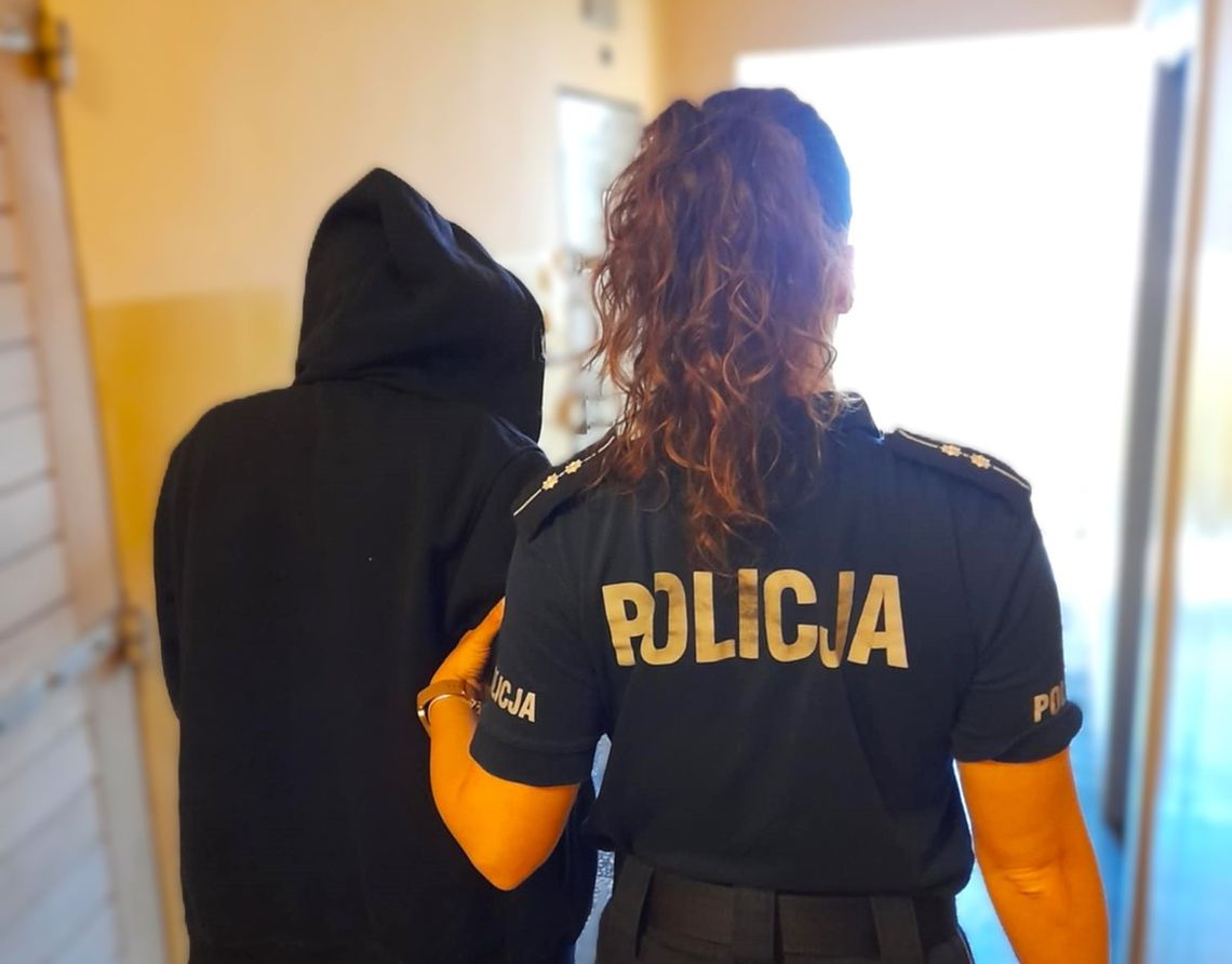 39-latka zatrzymana na gorącym uczynku. Włamała się do domu, a do tego miała przy sobie narkotyki